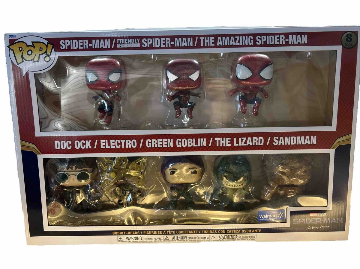 Funko Pop! Marvel: Spider-Man: No Way Home 8 pack BRAND NEW