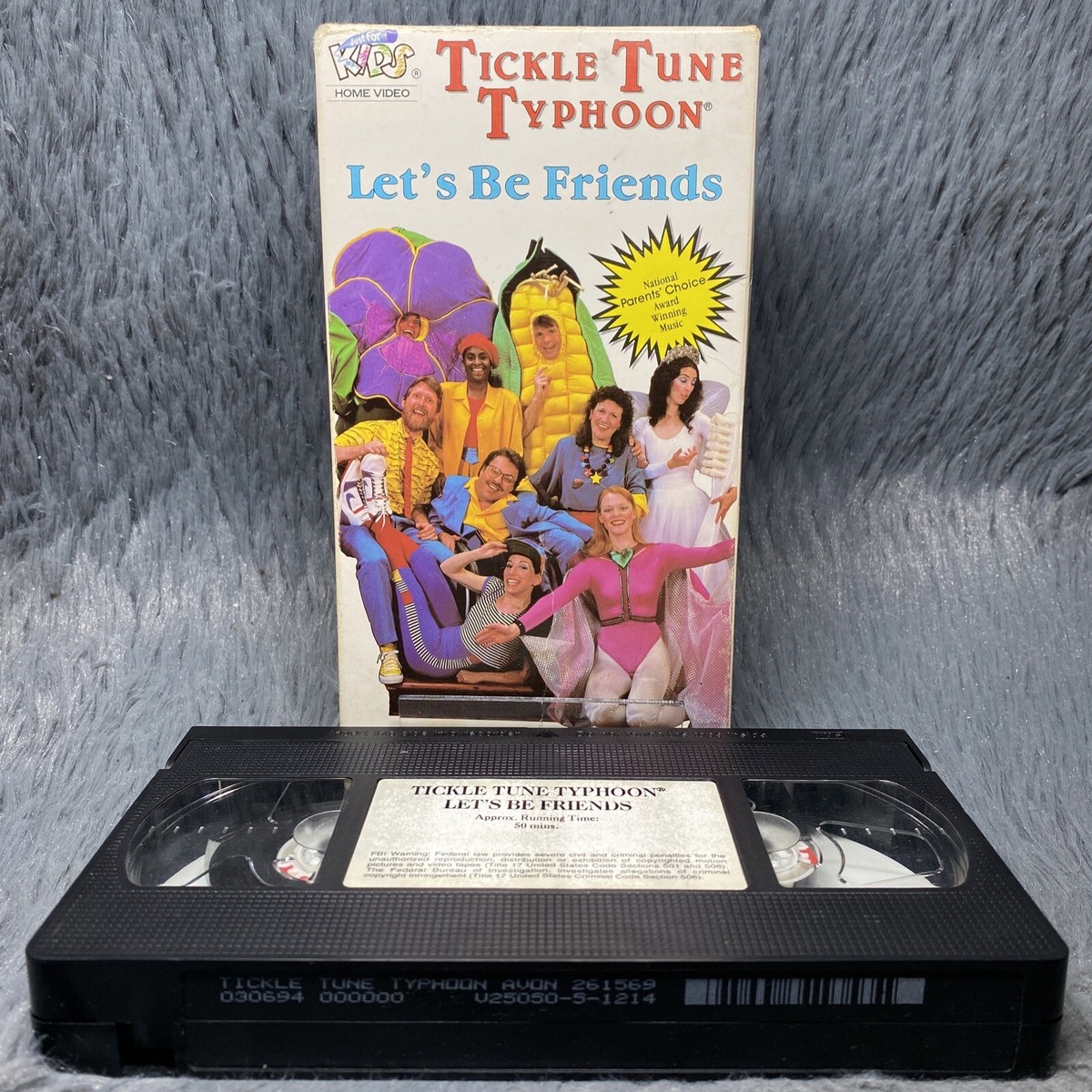 Tickle Tune Typhoon: Let's Be Friends VHS Tape 1991 Music And