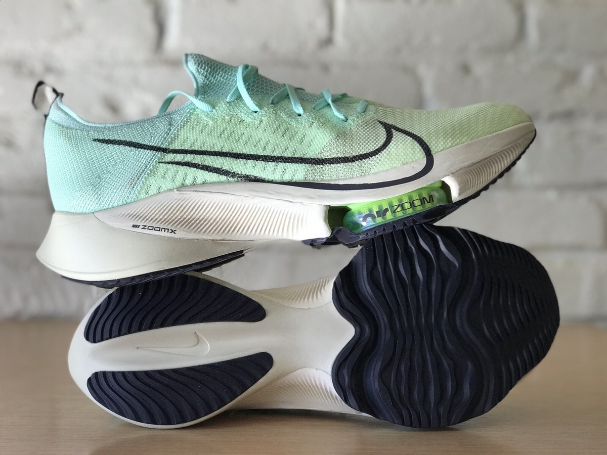 Nike Air Zoom Tempo NEXT% FK Flyknit Barely Volt Mint Foam CI9923