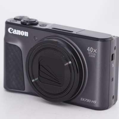Canon PowerShot SX730 HS 20.3MP Digital Camera Black Used from