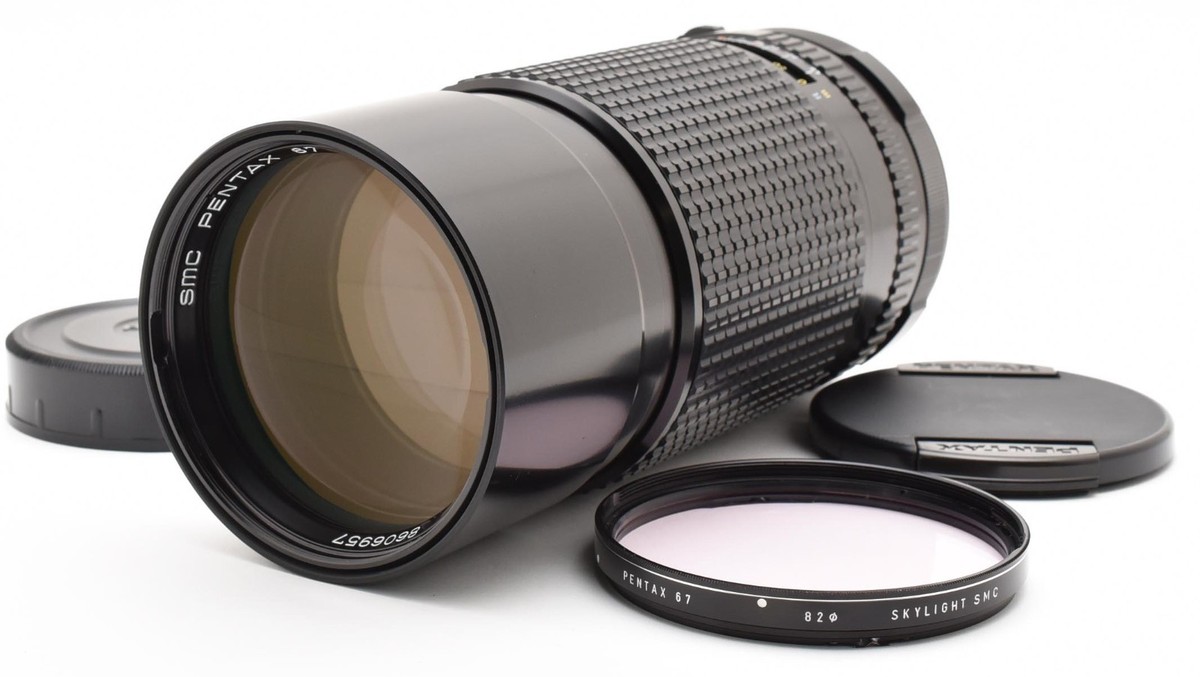 Late Model ”N MINT” Pentax SMC 67 300mm f/4 Lens For 6x7 67 67II