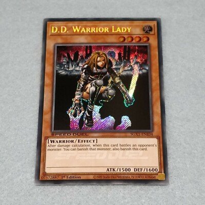 D. D. Warrior Lady異次元の女戦士アジア1stスーパー3枚セット D. D.