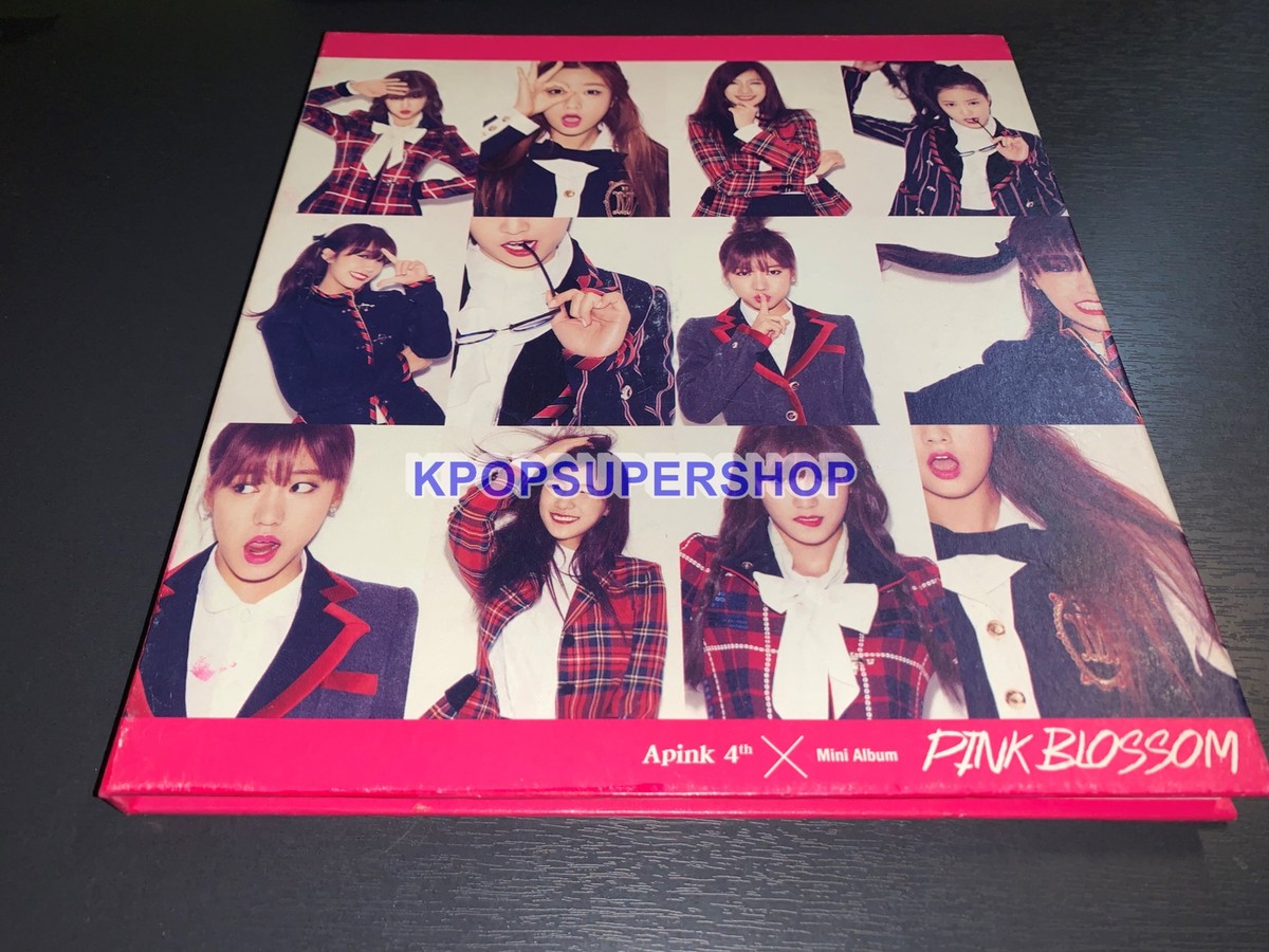 APink 4th Mini Album Pink Blossom CD Photobook Promo Personalized