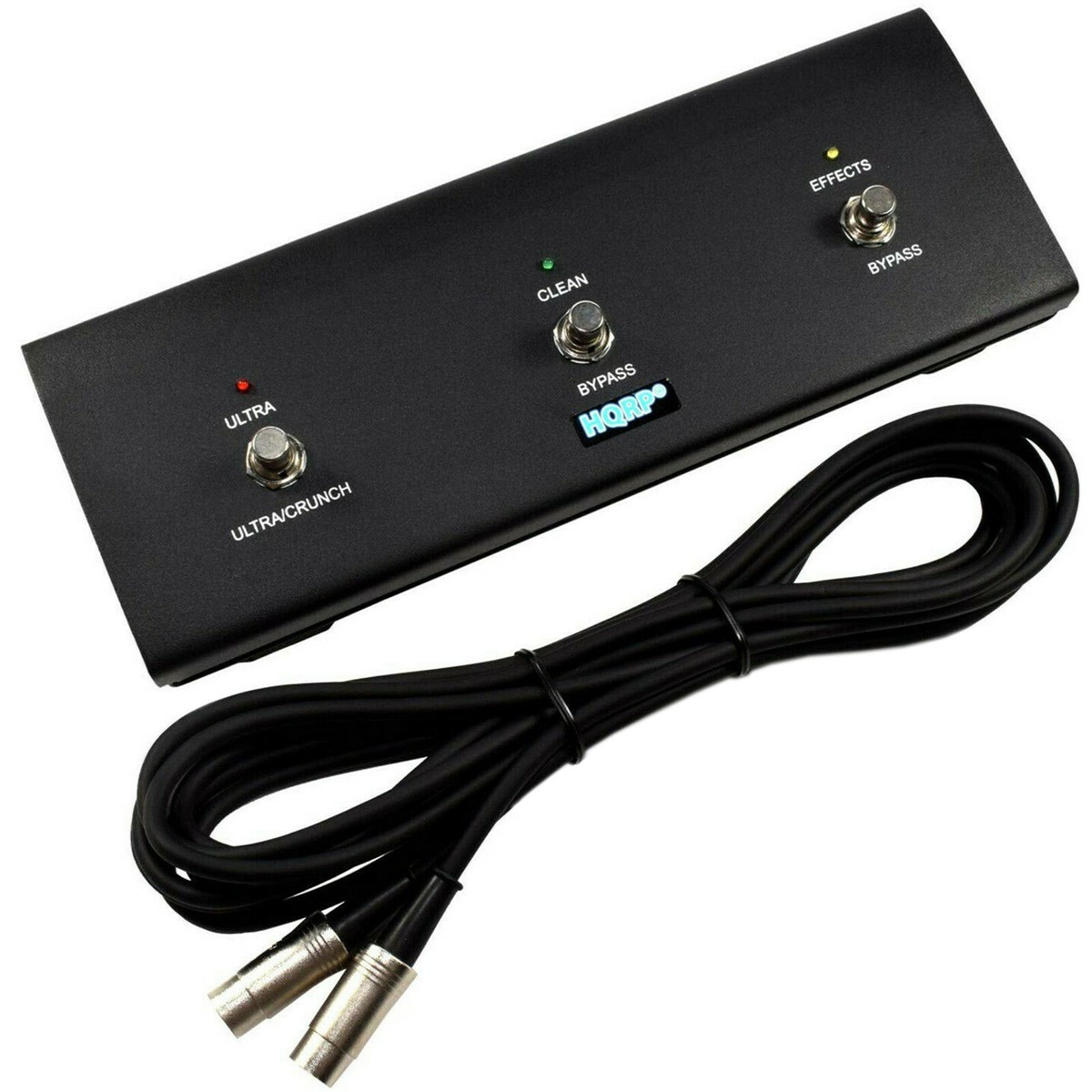 3-Button Guitar Amp Footswitch for Peavey 3120 Head, JSX, Triple