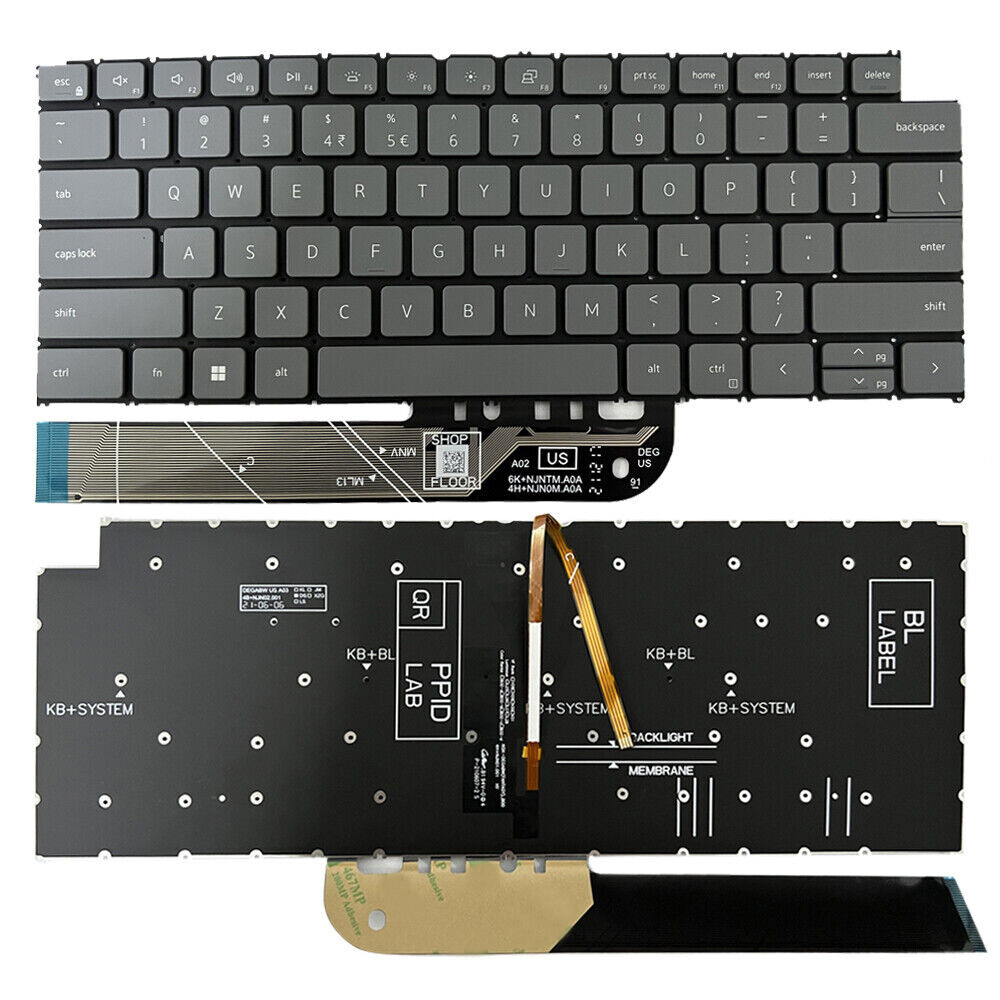 For Dell Latitude 3320 3420 Laptop US Keyboard With Backlight NEW