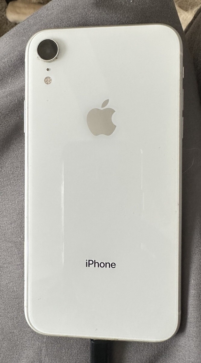 Apple iPhone XR - 128GB - White (Verizon) A1984 (CDMA + GSM) With
