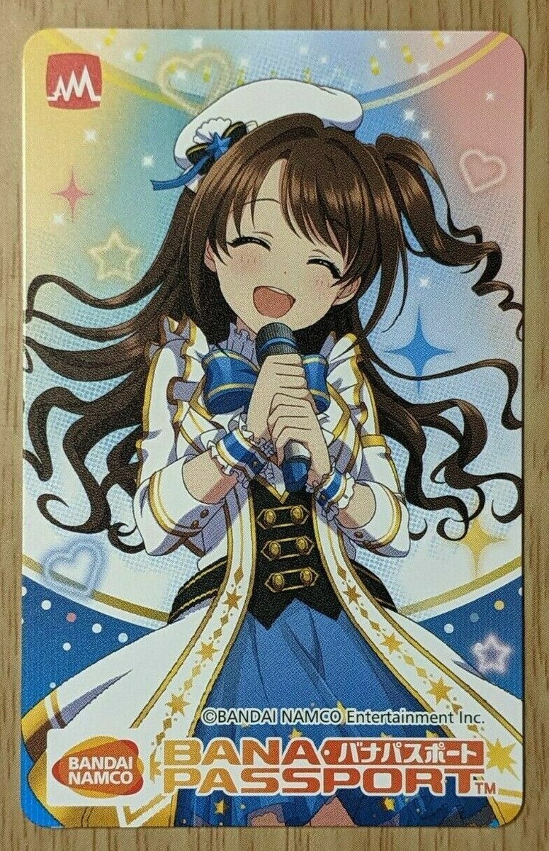 SHIPS FROM USA NEW Bandai Namco BANAPASSPORT Card The Idolmaster