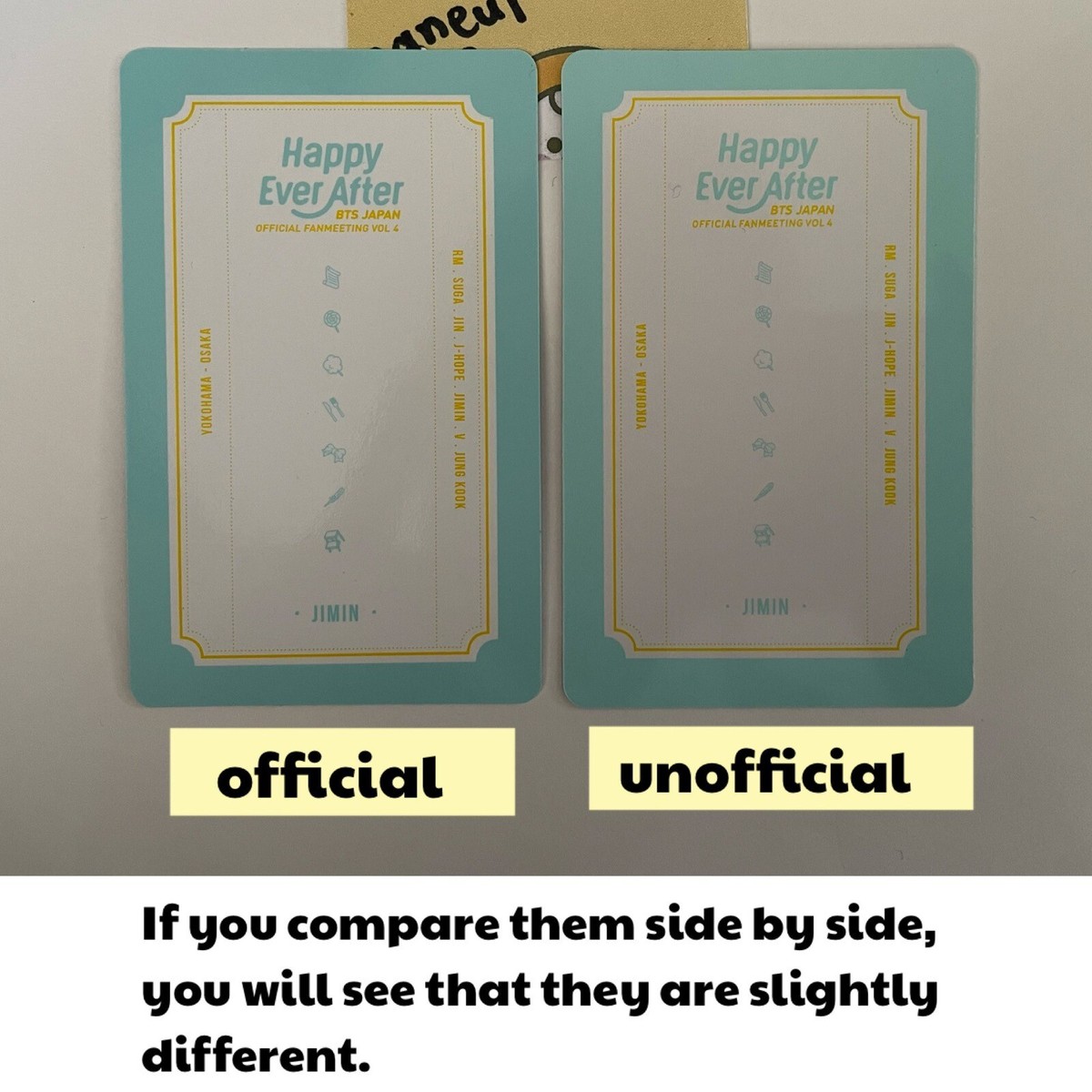 BTS Happy Ever After ペンミ ジョングク 落下物 BTS Happy Ever After