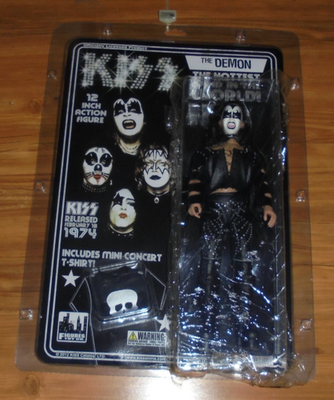 KISS 12-inch 1974 Debut Concert Set of 4 Sealed Action Figures