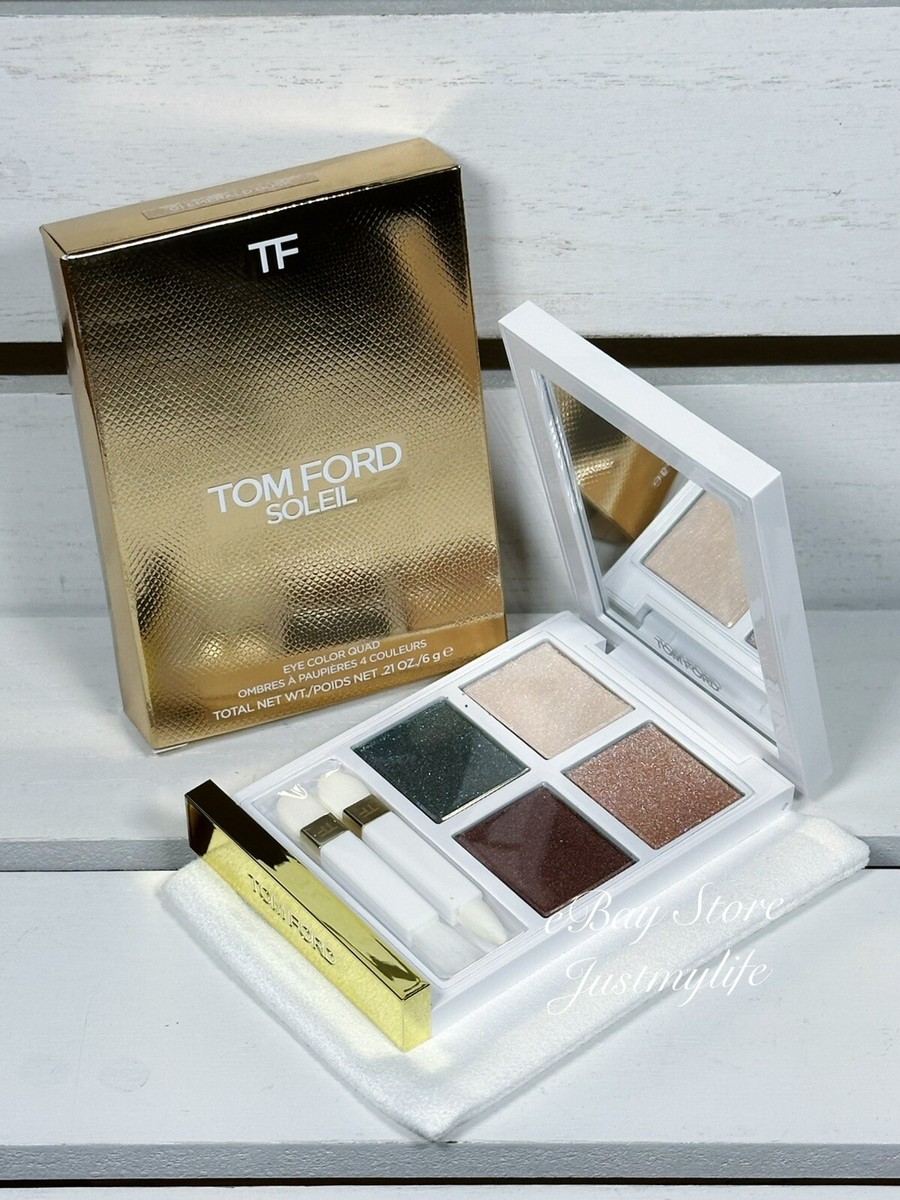 TOM FORD Soleil Eye Color Quad Eyeshadow, 01 Emerald Dusk, Full