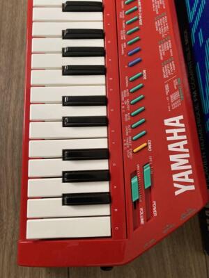 Yamaha SHS-10R shoulder keyboard Shorkey RED w/Box accessory JP | eBay