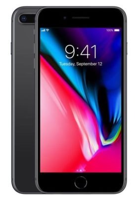 Apple iPhone 8 Plus - 64GB - Space Gray (Factory Unlocked