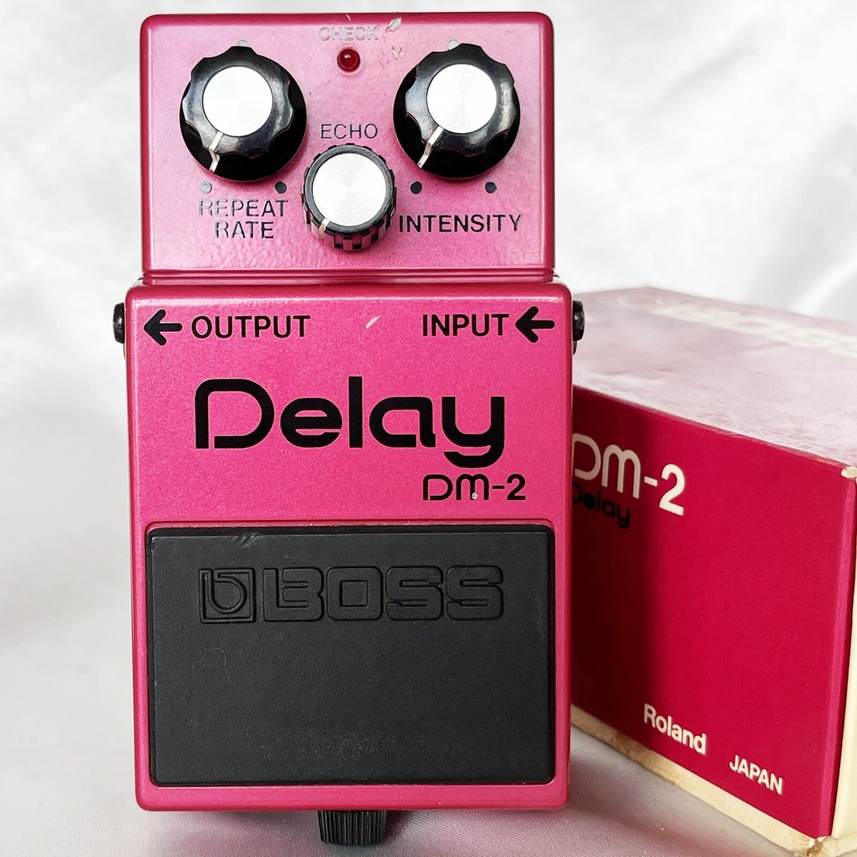 BOSS DM-2 Analog Delay W/Box 1983 Vintage Guitar Effect Pedal Made