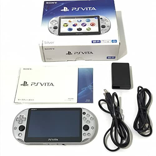 SONY PlayStation PS Vita PCH-2000 ZA25 Silver Wi-Fi model Boxed