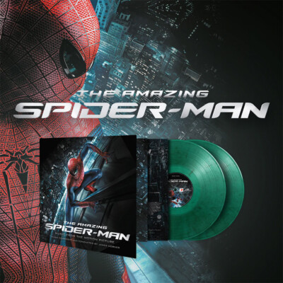 Amazing SpiderMan Soundtrack Vinyl LP James Horner 2 Disc Set *US