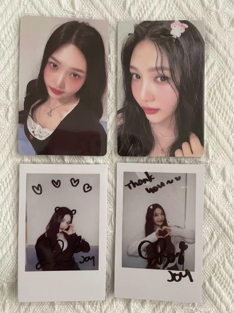 Red Velvet JOY Photocard Set Chill Kill kms 3.0 China Limited