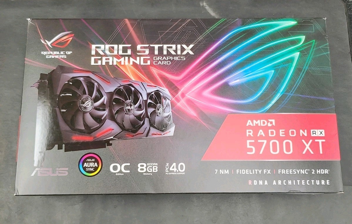 ASUS ROG Strix AMD Radeon RX 5700 XT 8GB | eBay