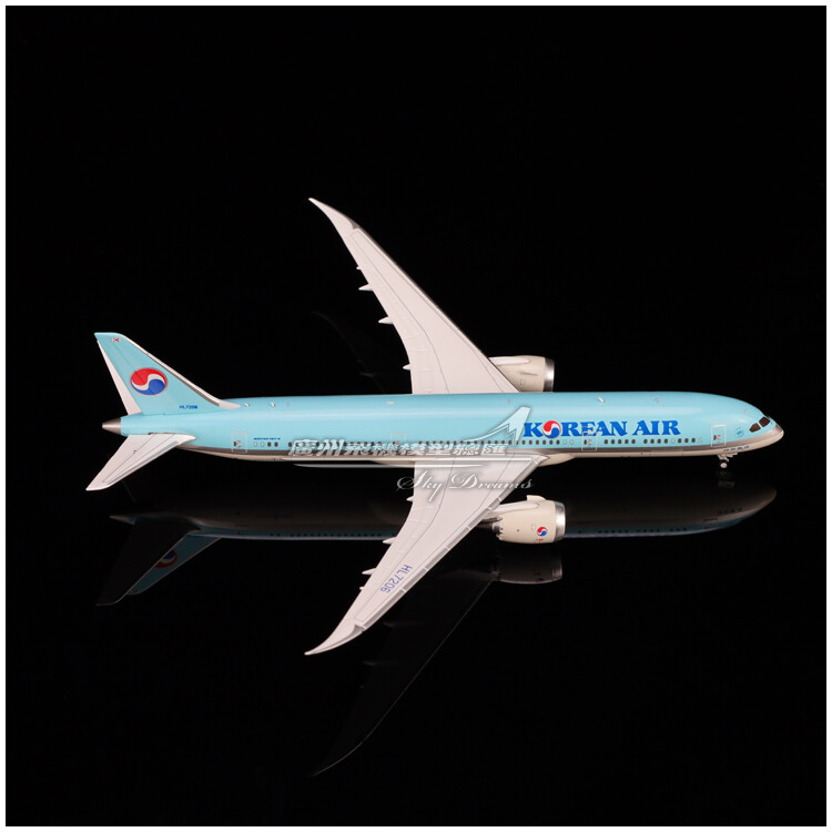 1:400 JC Wings KOREAN AIR BOEING 787-9 Passenger Airplane Diecast