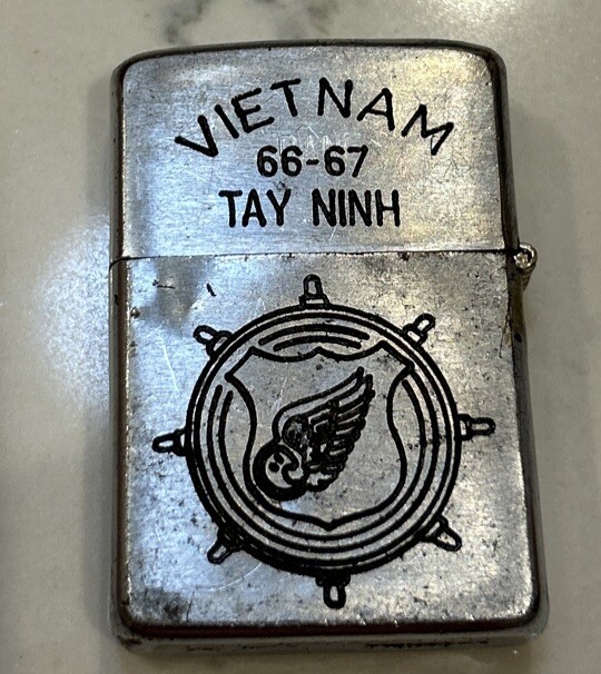 War Zippo - RARE USED 1966 ZIPPO LIGHTER - ORIGINAL VINTAGE