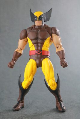 X-MEN Wolverine MAFEX No.138 Brown Suit COMIC Ver Action Figure CT