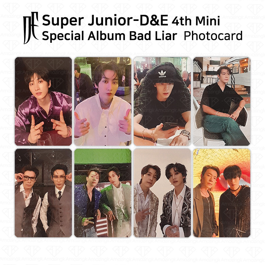 D&E Donghae Eunhyuk from Super Junior 4th Mini Special Album Bad