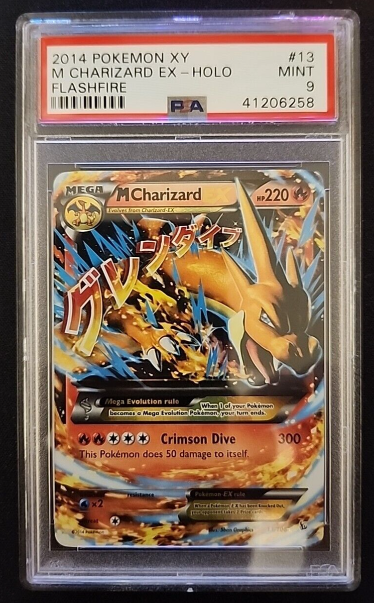 M CHARIZARD EX 13/106, PSA 9 MINT, POKEMON 2014 XY FLASHFIRE | eBay