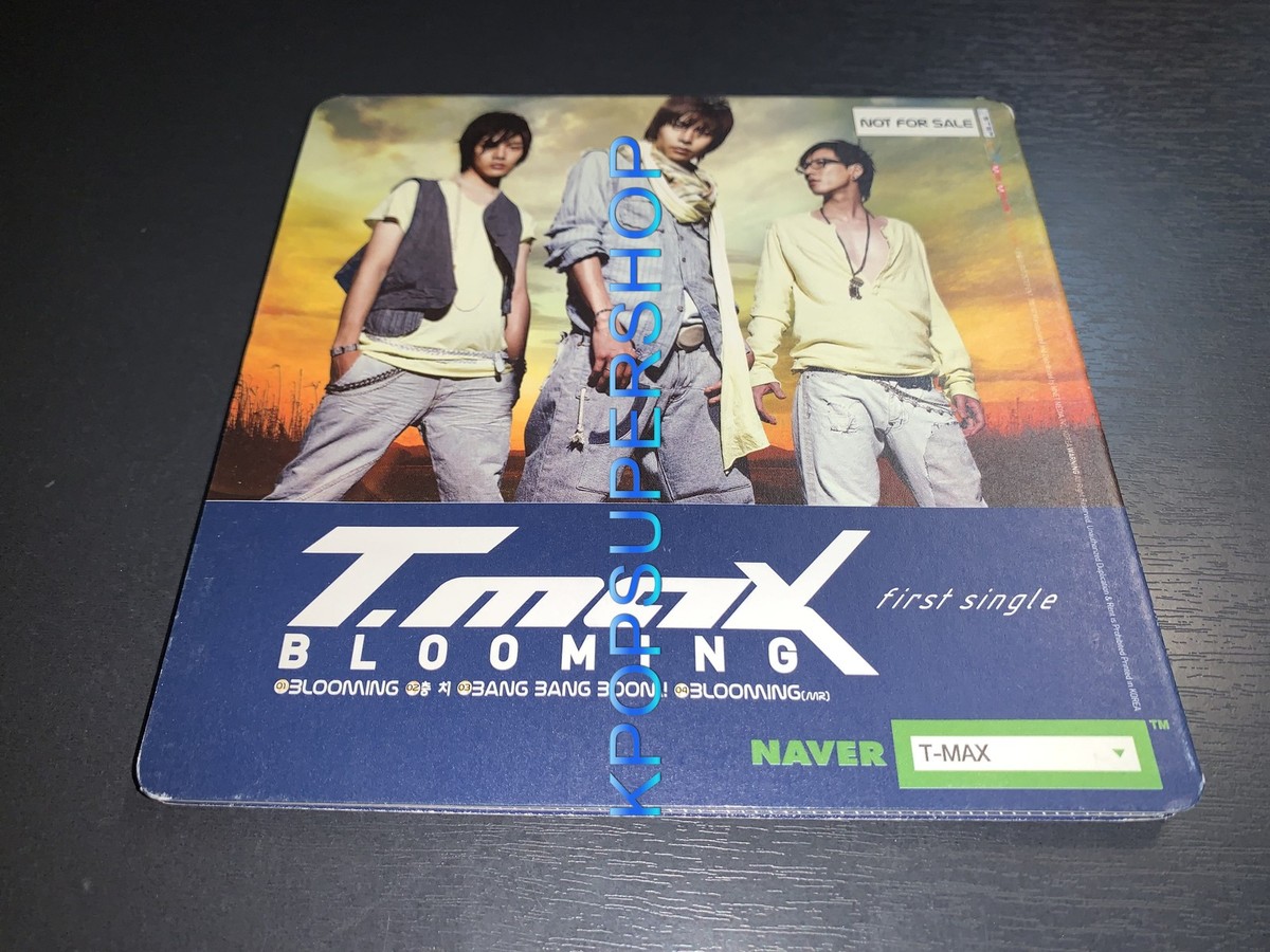 T-MAX 1st Single Album Blooming CD Booklet Great OOP Rare T.MAX