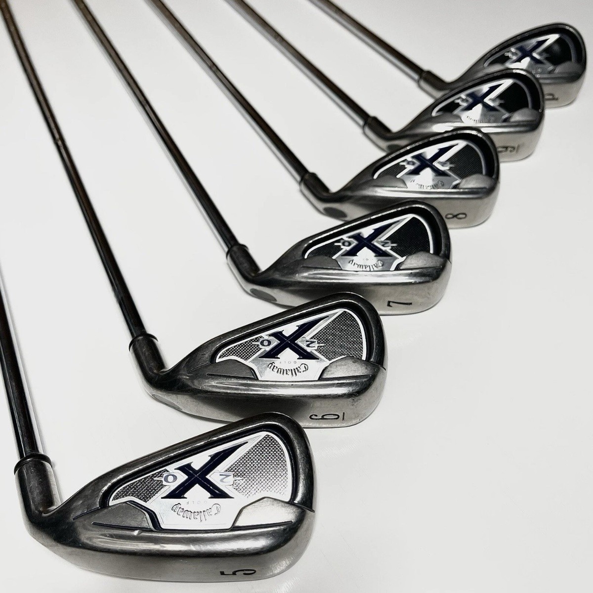 Callaway X20 Iron Set 5-9, PW Right Handed Uniflex Steel Shafts | eBay