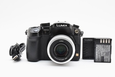 Panasonic Lumix GH3 Mirrorless Camera + G 25mm F1.7 ASPH Lens Used