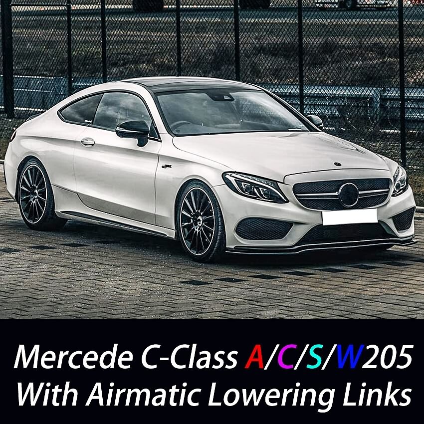 FOR MERCEDES C63 S COUPE AMG W205 S205 A205 C205 AIRMATIC LOWERING