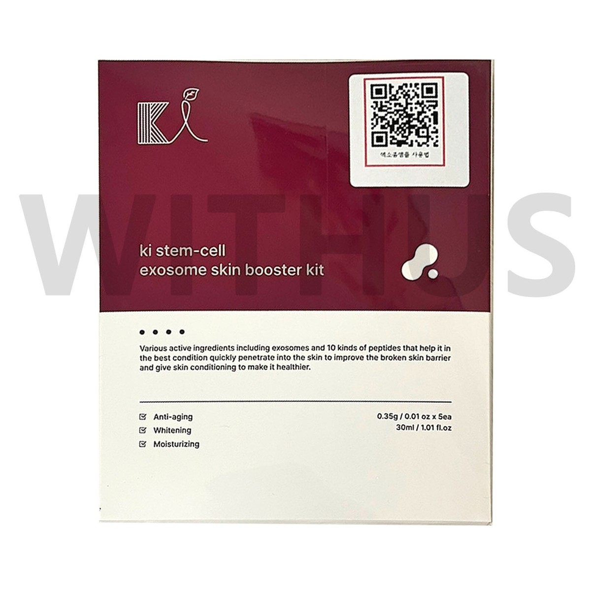 Ki stem-cell exosome skin Booster kit Anti-aging K-Beauty / 2~3day