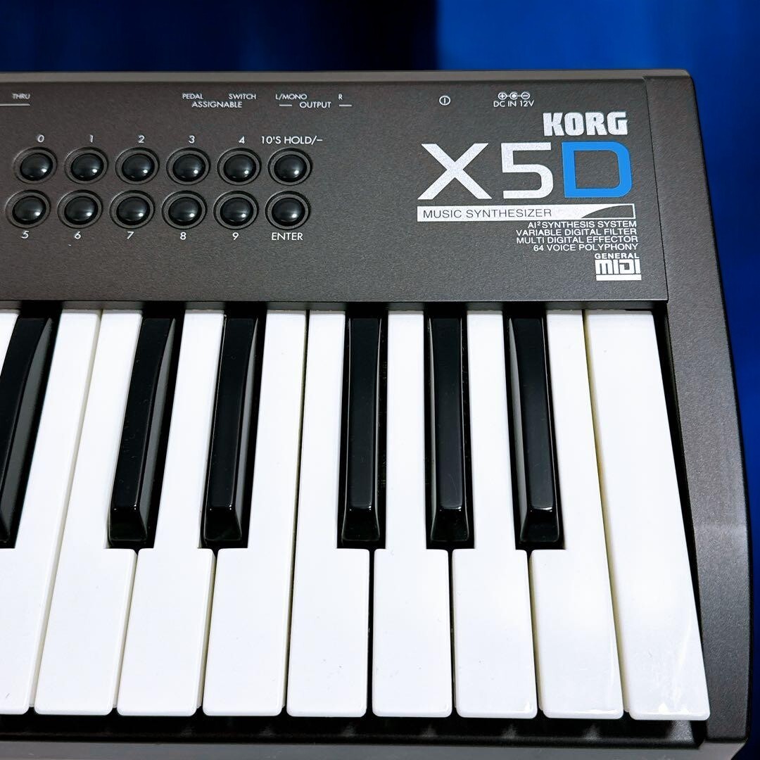 音出し確認済み・送料込み】KORG コルグ 61鍵 シンセサイザー X5D KORG