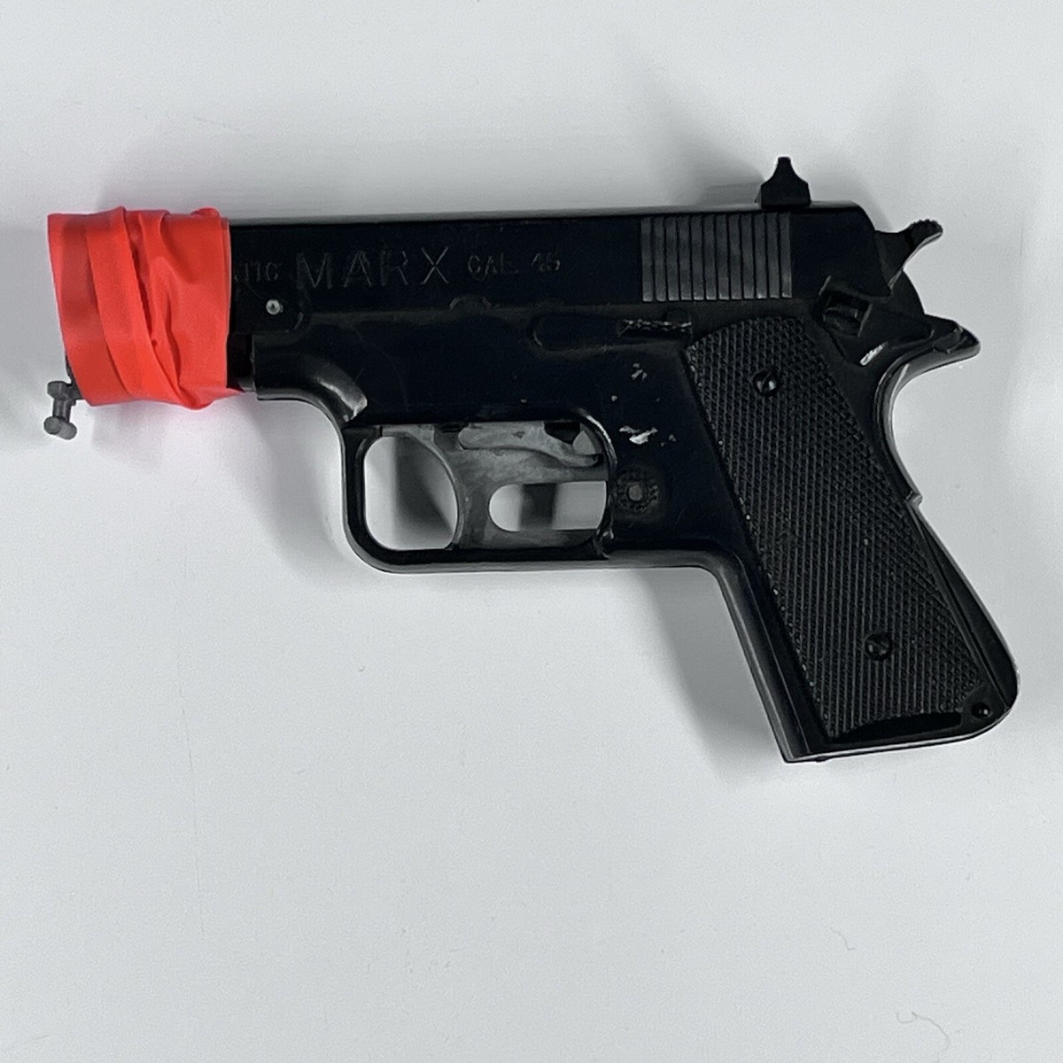 Vintage 1960's MARX Toy 45 cal. Automatic Toy Gun Plastic And