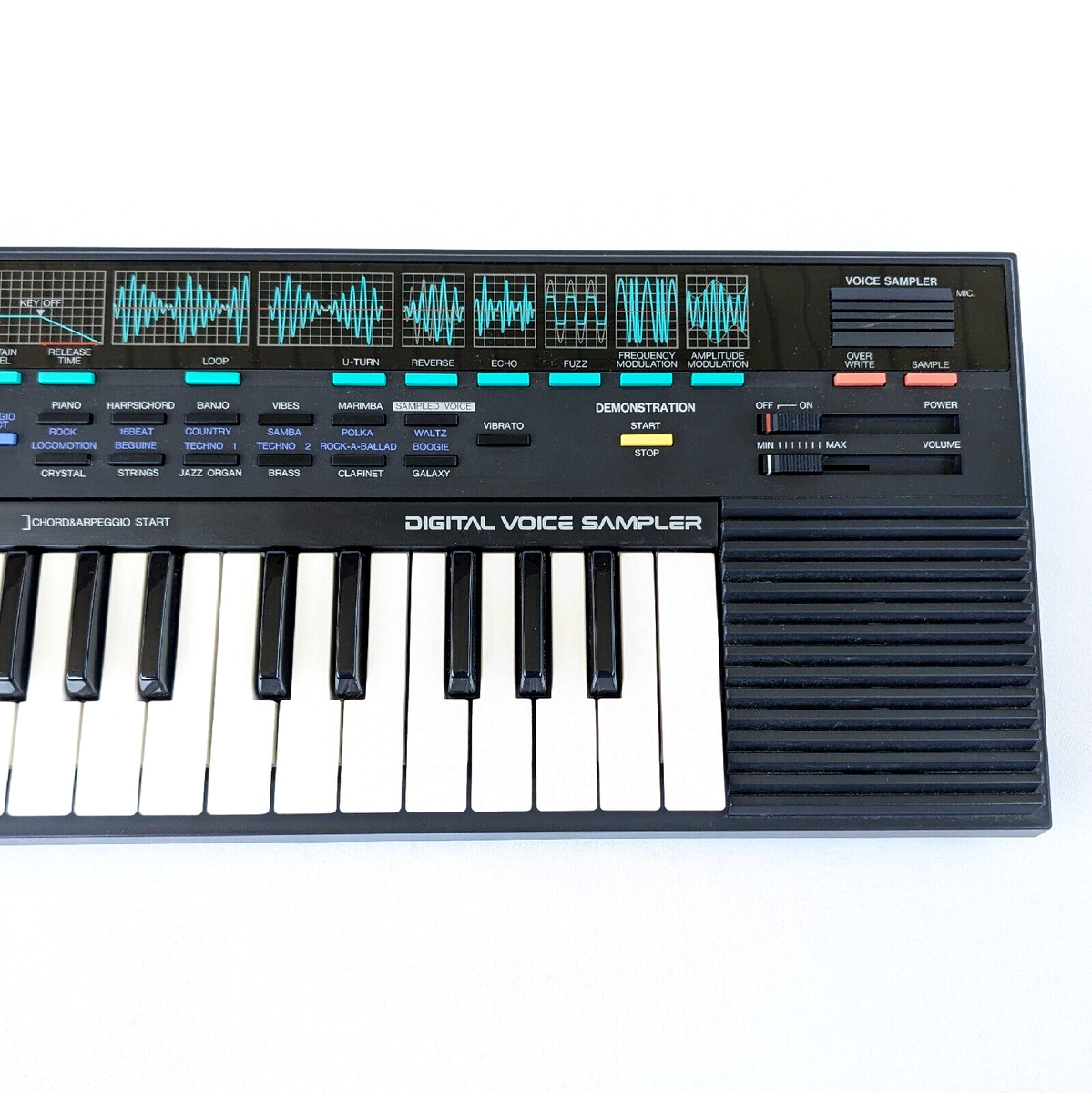 Yamaha VSS-30 PortaSound Voice Sampler Vintage Keyboard Box Manual