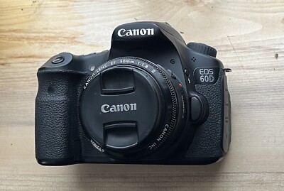 Canon 60d with 50mm f/1.8 lens | eBay