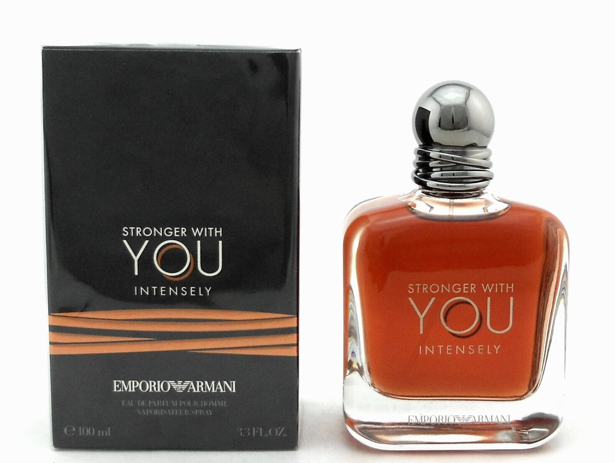 Emporio Armani Stronger With You Intensely 3.3oz EDP Spray for Men