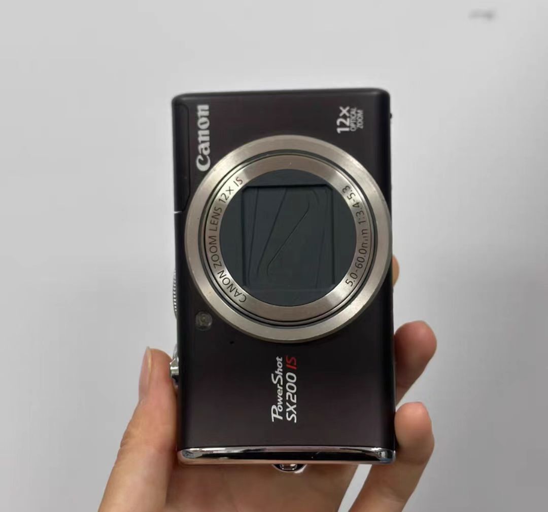 Canon パワーショット SX200 IS ブラック黒 コンデジ 美品 楽天市場