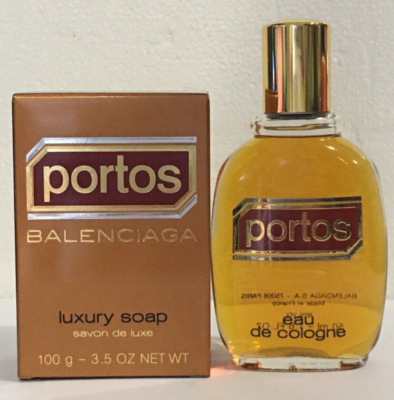 Portos Balenciaga for Men Eau de Cologne 50ml/Luxury Soap 100g