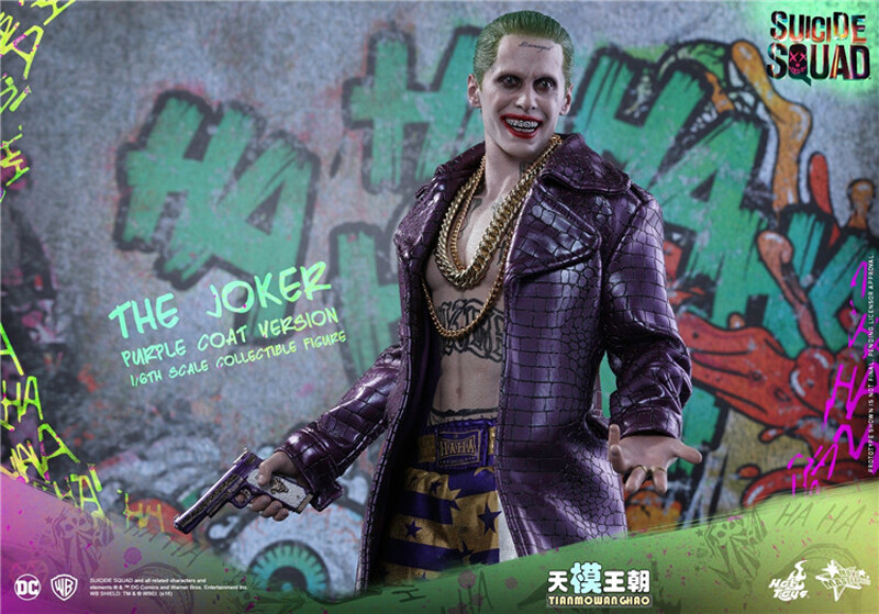New Hot Toys MMS382 Suicide Squad Joker (Purple Coat Ver) Jared