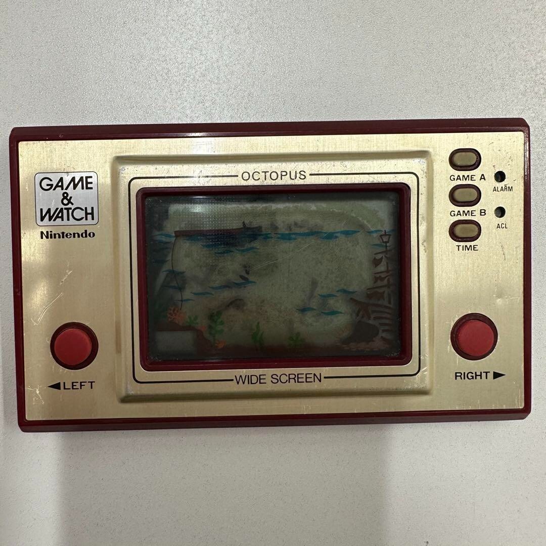 NINTENDO GAME AND & WATCH Octopus 1981 tested very good Tested