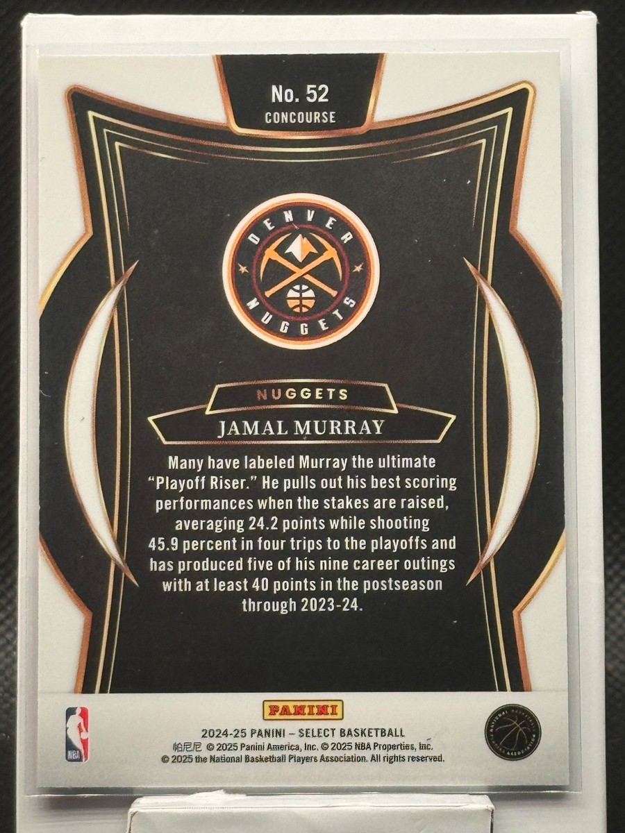 2024-25 Panini Select Basketball - Jamal Murray Concourse #52 | eBay