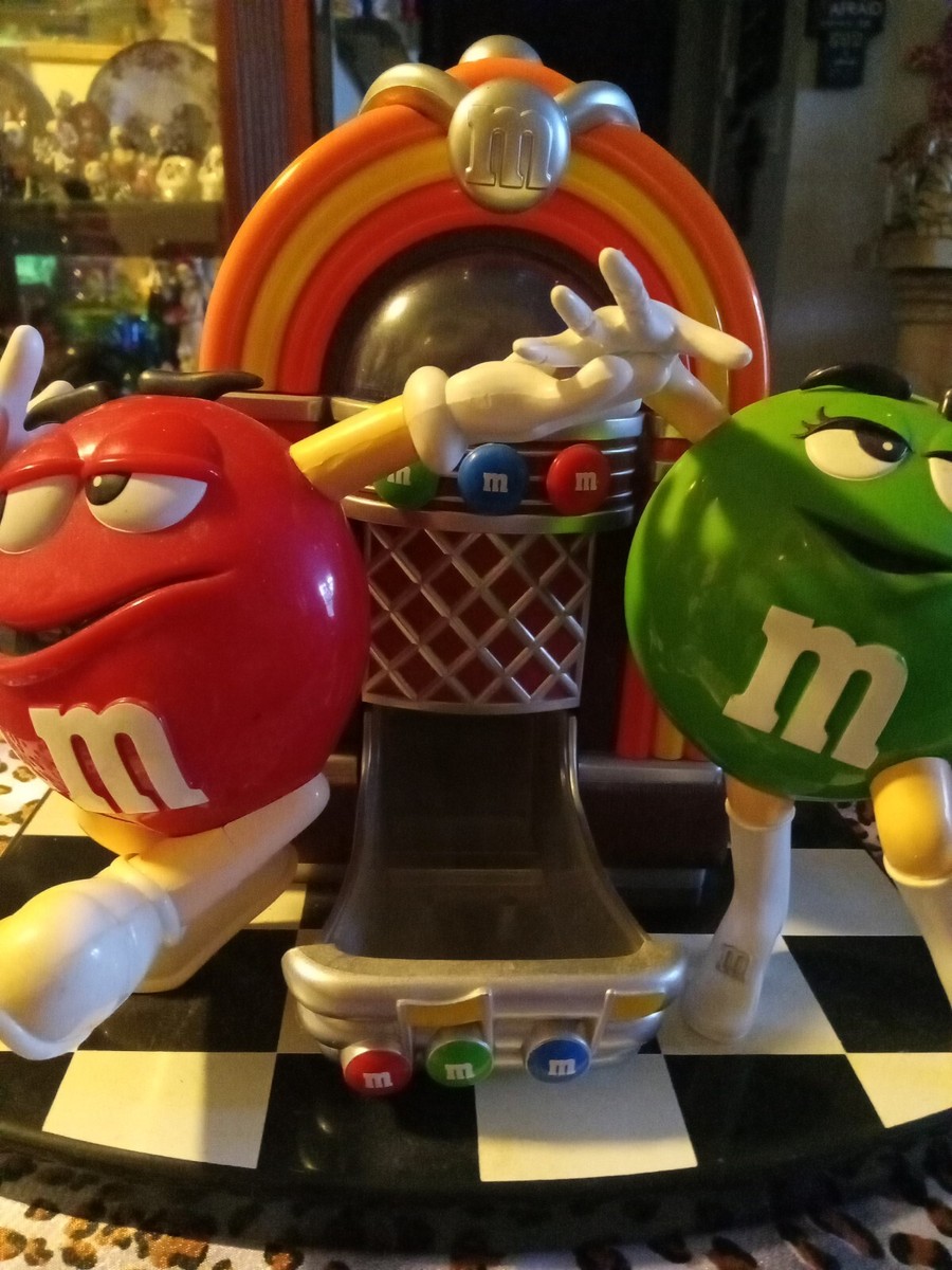 Vintage M&M's Rock and Roll Jukebox Original Candy Dispenser