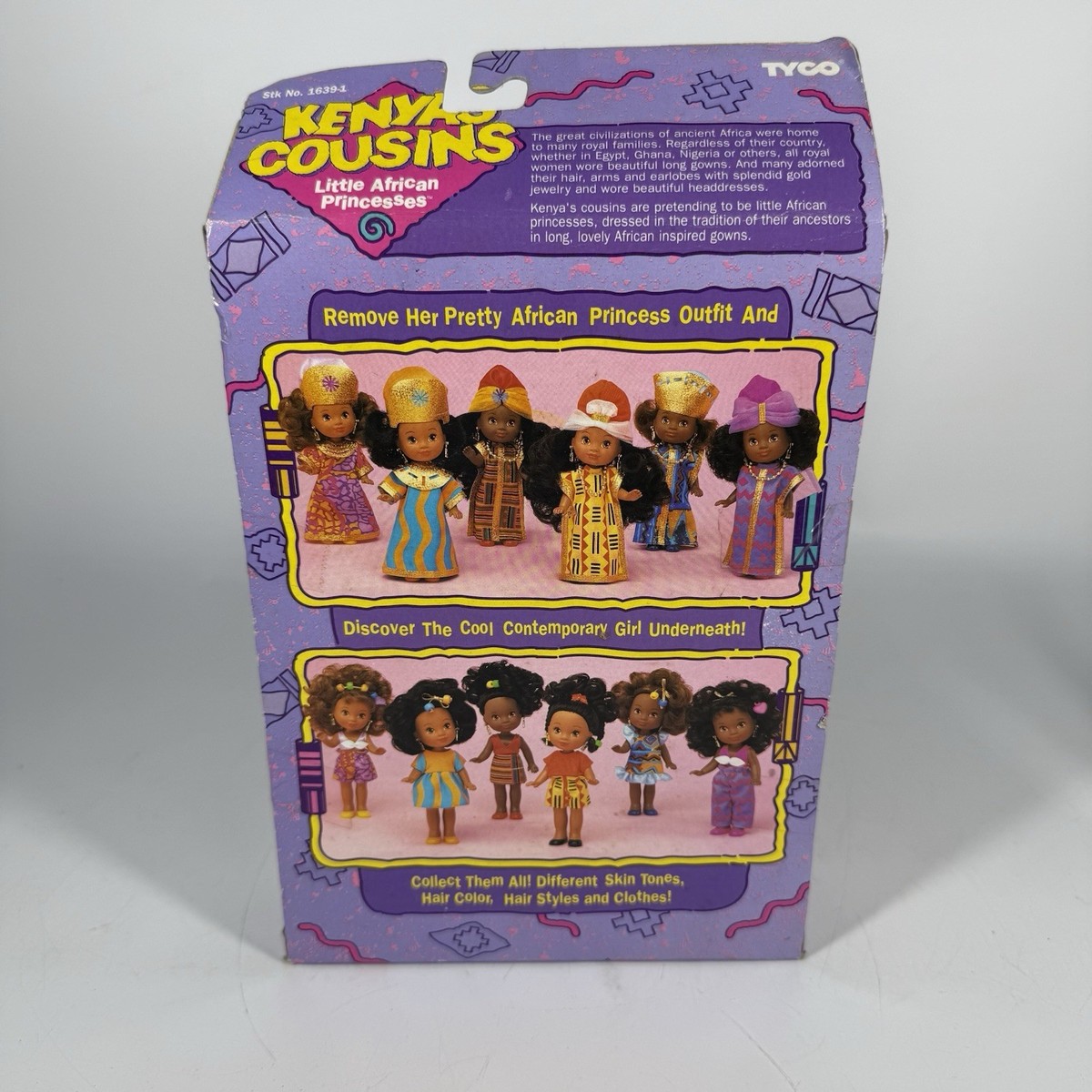 Vintage Tyco Kenya's Cousins Little African Princess Doll NEW 1994