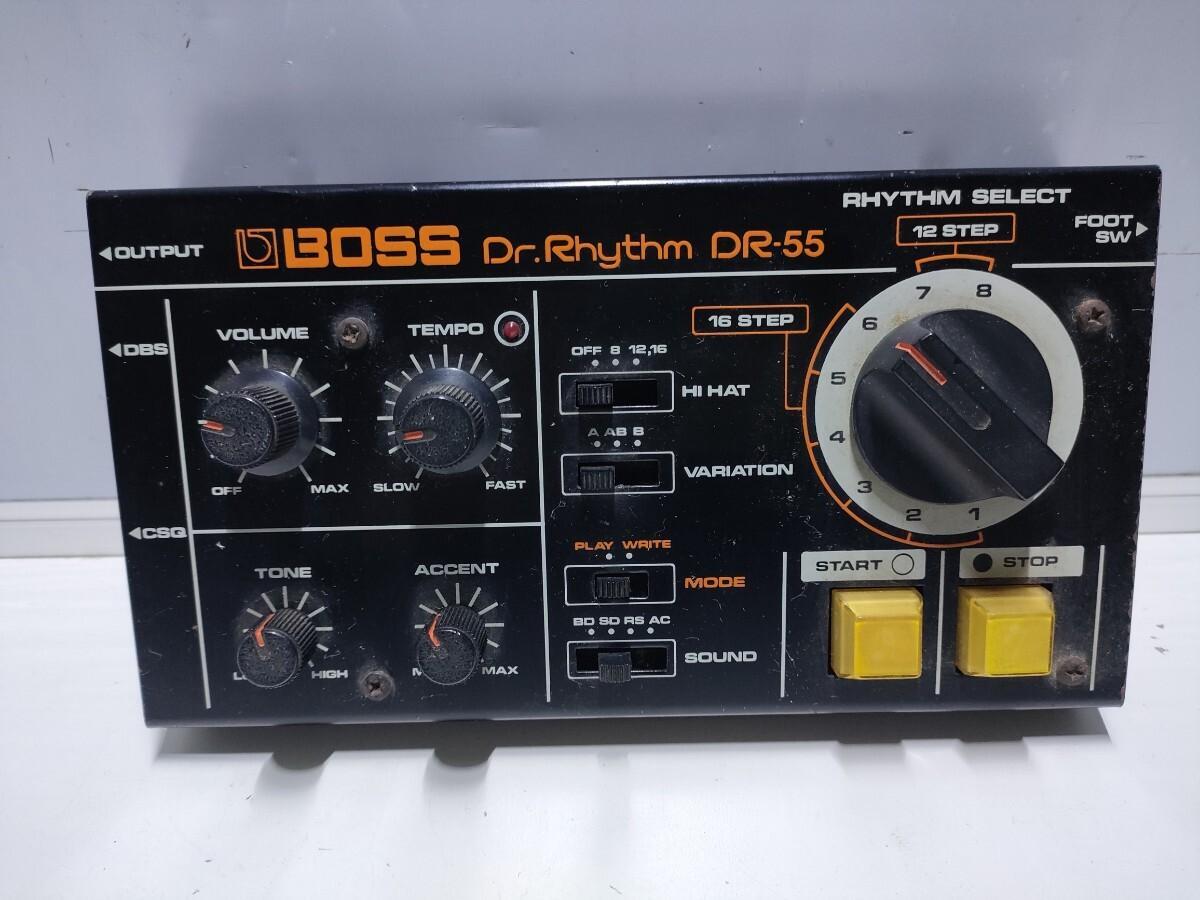 Boss DR-55 Dr Rhythm Analog Drum Machine Working Tested | eBay