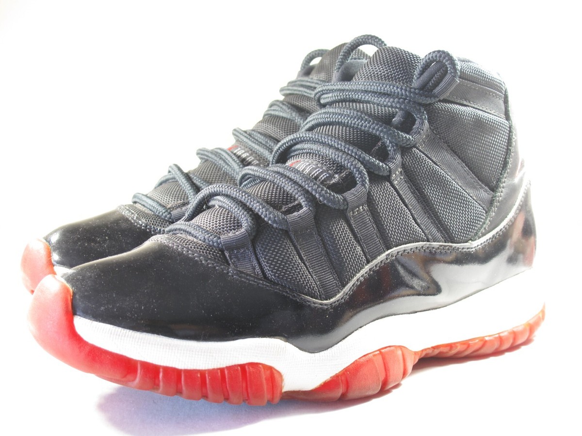 NIKE 1996 OG AIR JORDAN 11 XI 130245 062 BRED PLAYOFF 9 VINTAGE I