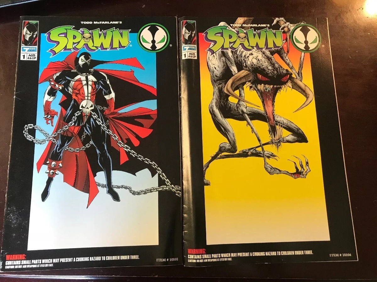 アメコミ 90'sTODD McFARLANE's SPAWN RING #12/495 SPAWN Todd