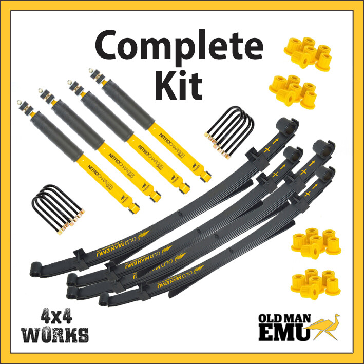 Old Man Emu for Suzuki SJ413 & Samurai Suspension Bundle DELUXE