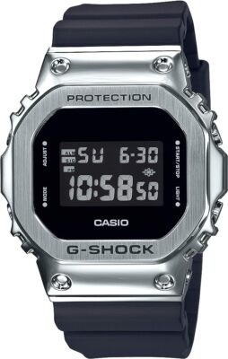 Casio G-SHOCK GM-5600-1JF Digital Stainless Steel Bezel Men's GM