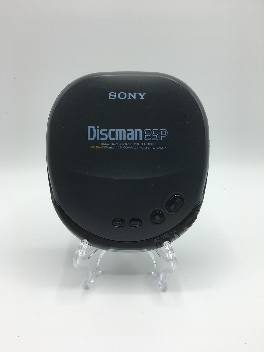Vintage 1996 Sony DiscMan ESP - Portable CD Player (D-242CK/HM) | eBay