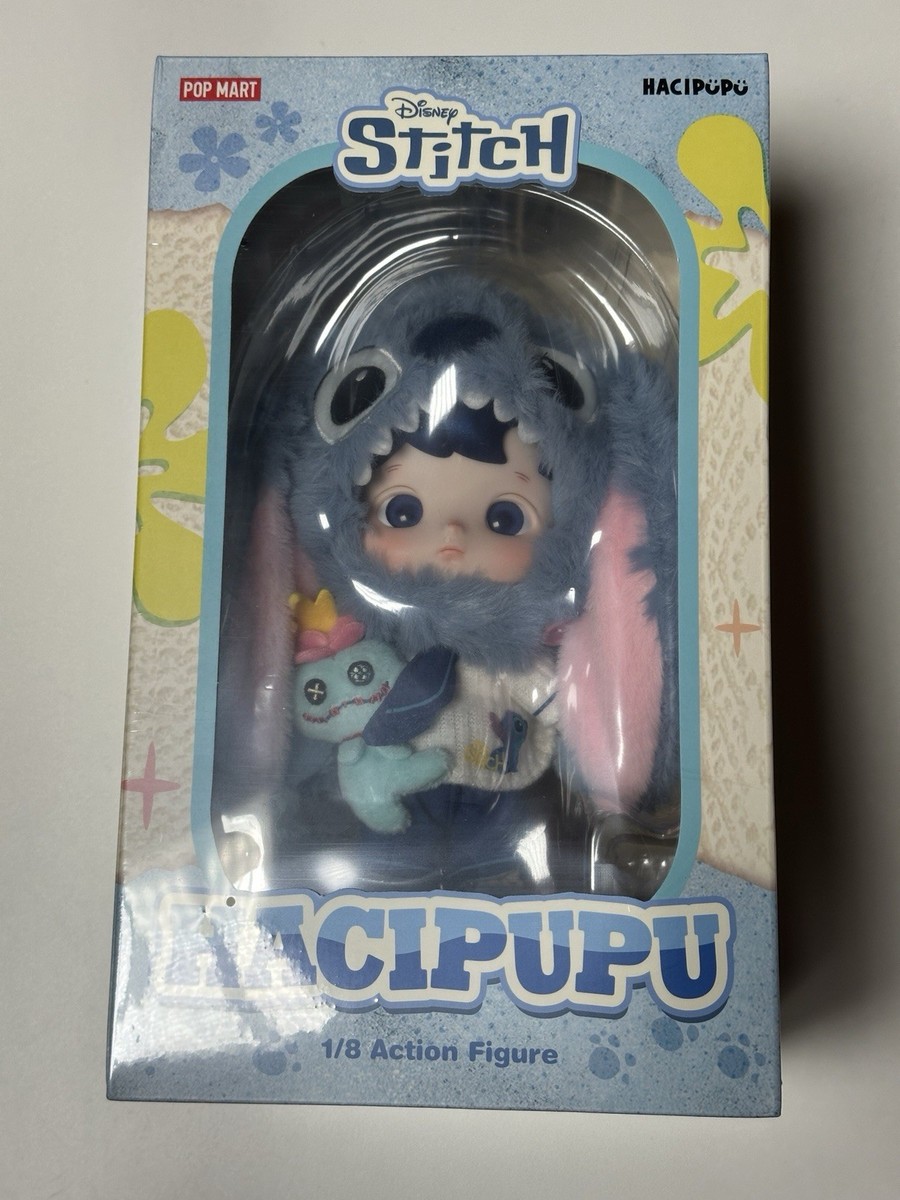 POP MART HACIPUPU STITCH DISNEY 1/8 Action Figure Doll | eBay
